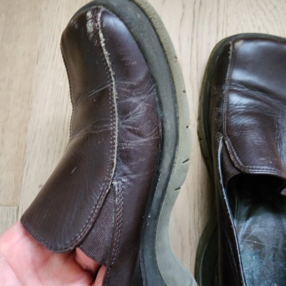 Women's Aldo brown loafer shoes size 7 early 2000s - Picture 6 of 9